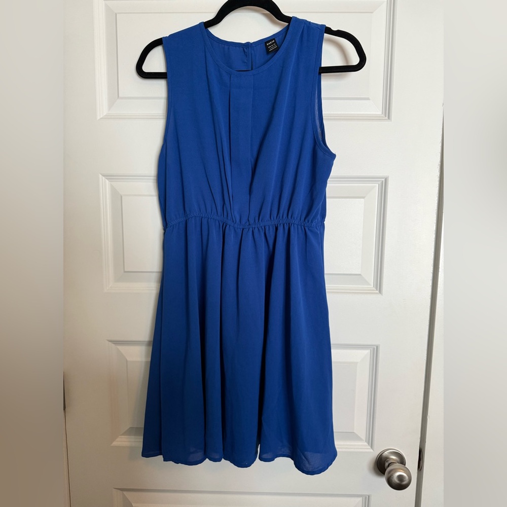 SHEIN- Blue Dress- Size Large